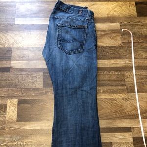 7 for all mankind jeans for men size 33